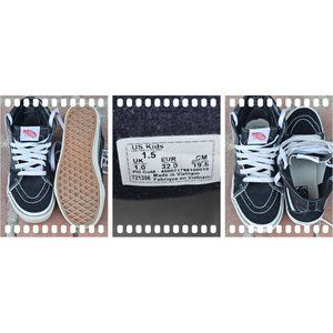 Vans - Kids Sk8-Hi Shoe - size 1.5Y